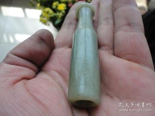 老和田玉烟嘴烟杆配件