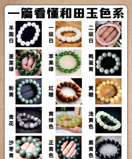 🌈 和田玉色系大揭秘 🌈